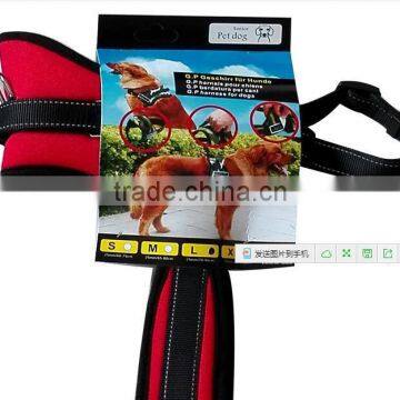 CY113 High Quality Adjustable Pet Harness Vest Breathable Dog Training Harness photo-2