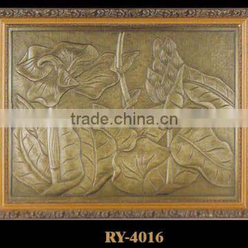 Luxury Antique Aluminium Wall Mural Design For Home,Hotel Decoration