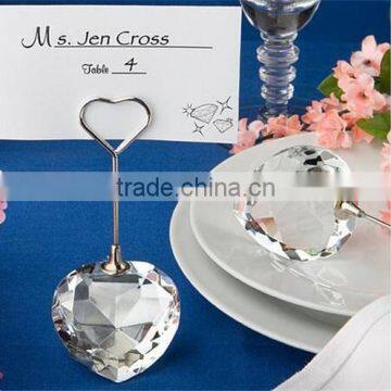 Wedding Crystal Place Card Holder photo-2