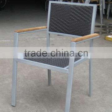 Outdoor aluminum PE rattan chair