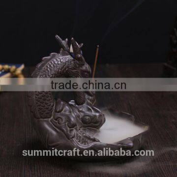 Ceramic Dragon Shaped Backflow Incense Burner photo-2