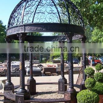 hengsheng Outdoor Garden Cast Iron Gazebos For Sale