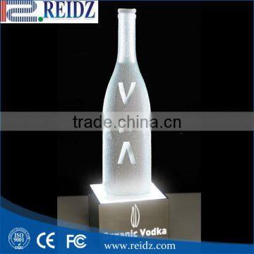 liquor bottle display