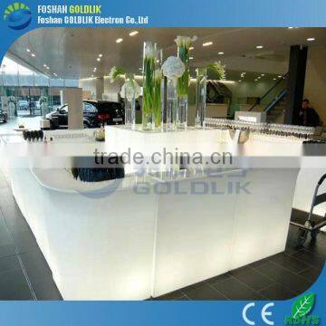 GLACS Control Club Furniture Cool Bar Table Furniture Colorful Fancy LED Bar Counter