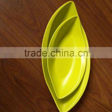 Different Kinds of Ecological Popular Bamboo Fiber Plate photo-4