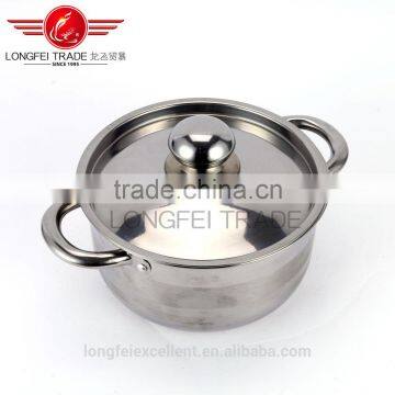 2016 Best Quality Popular in Niddle East Stainless Steel Cookware Pot/stainless Steel Camping Pot photo-4