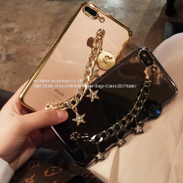 Electroplating Silicone Cell Phone Housing Mobile Phone Cases for IPhone7/7Plus/6/6s/6plus/6splus Soft Cover Tpu Shell photo-4