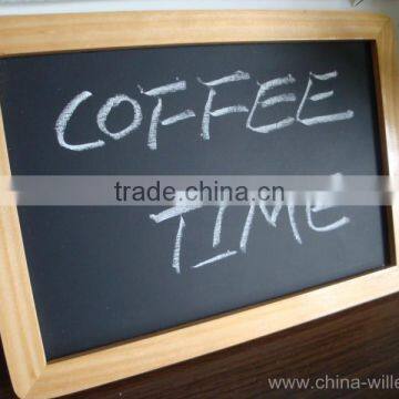 Natural Wood Frame Chalkboard for Restaurant, Beer Bar Chalkboard
