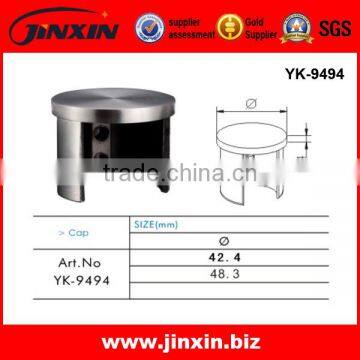 High Quality AISI 304 316 Handrail Slot Pipe Fittings Slot Round End Cap photo-2