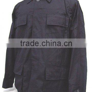 SWAT Airsoft Black 4 Pocket BDU Uniform Shirt Pants photo-2