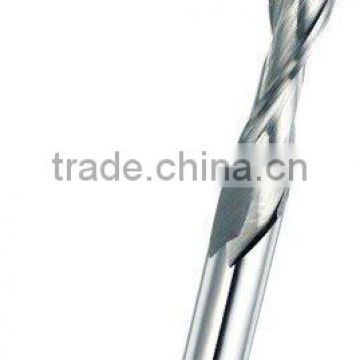 Solid Carbide Spiral Two Flute Plunge-V Spiral bit