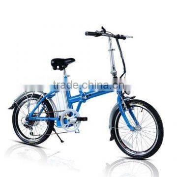 high quality foldable electric bike 250W mini folding electric bike for sale