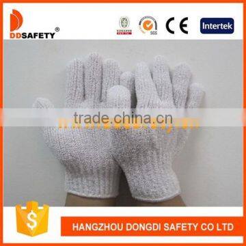 White Nylon Polyester Shower Bath Gloves Daily Gloves