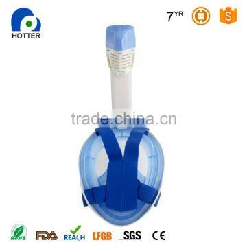 High Quality Panoramic Easy to Breath Snorkel Mask Full Face photo-6