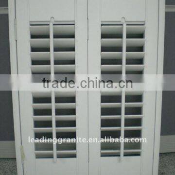 wooden window shutters