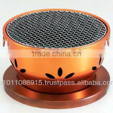 Aluminum Charcoal Kitchen Stove Jumbo Sumibitei for Indoor Use