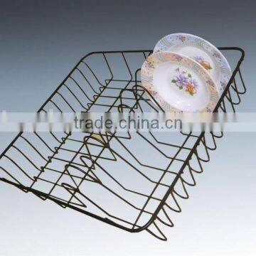 545-7 kitchen wire kitchen sliding cabinet iron storage basket