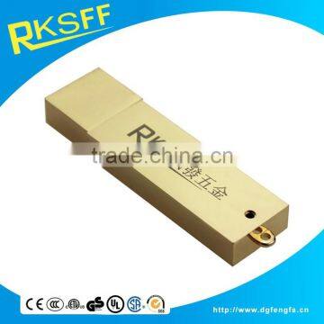 2016 Business Gifts Metal Gold Plating U Disk Shell With Logo photo-5