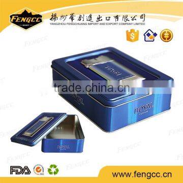 gift stocked round promotional gift tin box