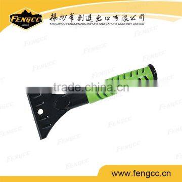 High quality promotion car plastic ice scraper with EVA handle,car snow shovel