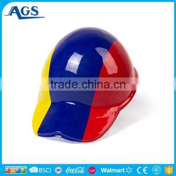 Cool design yellow blue red flag eva hat for children