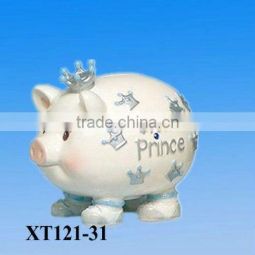 Mini ceramic piggy bank