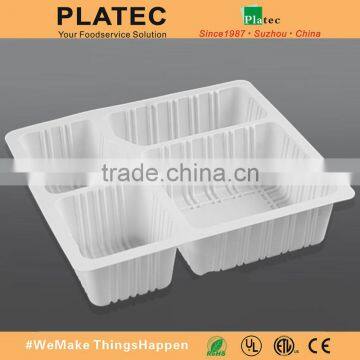Hot Sale Plastic Food Tray, Envronmental Plastic Food Container, Restaurant Takeaway Fast Food Tray, Food Container photo-3