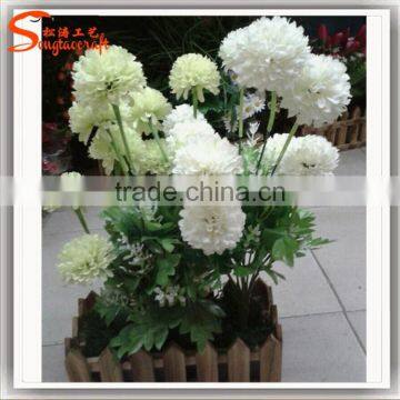 factory price Wholsale China artificial flower decor wedding artificial Chinese rose flower fake decoration flower