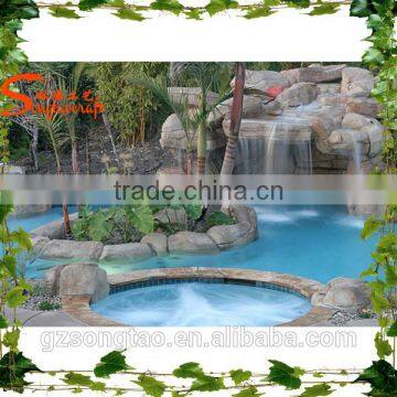 Design of indoor fountains and waterfalls with pool pump landscape bigest water fountain rockery for Park