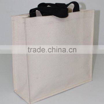 Canvas Tote Bags With Waterproof Lining Canvas Laminated Fabric For Bag photo-4