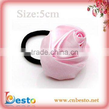 CF0215 Pink wholesale lovely daisy rose flower hair bands