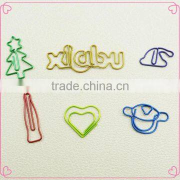 Festival Gift Colorful Christmas Cap Shape Metal Wire Paper Clips photo-3