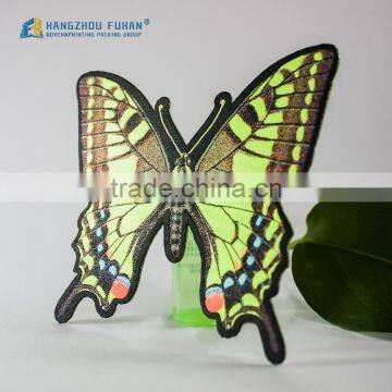 Machine Cut Woven Butterfly Patch With Iron-on Backing photo-2