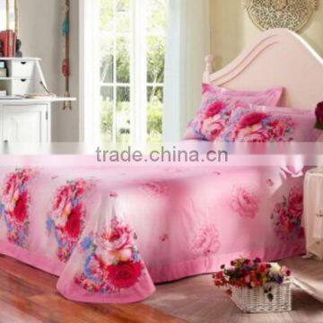 Custom Printing Bed Sheet/organic Bed Linen/digital Printed Bed Sheet photo-2