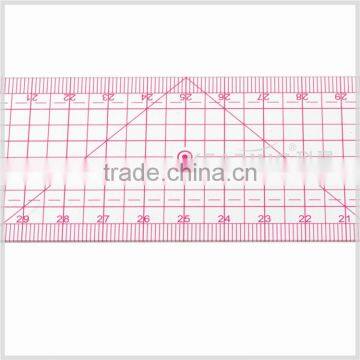 China High Quality Transplant 1.2mm Thickness Sandwich Line 5*50cm Plastic Quilting Ruler for Tailor Design#8007 photo-3