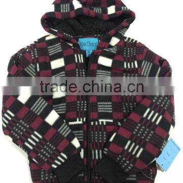Logo Available Manufcture Custom Fleece Hoody Children Jacket photo-4