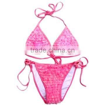 Pink Sexy Baby Girl Swimwear Bikini Suits