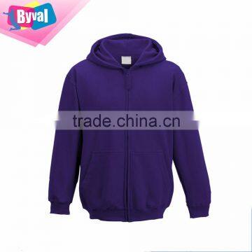 Children Zip Up Hoodies School Uniform Hooded Sweatshirt Plain Hoodie Blank Hoody Custom Logo Wholesale Clothing photo-5