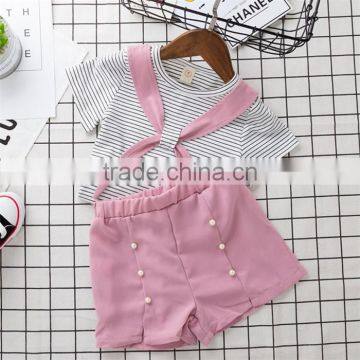 SS-968G Top Quality Kids Clothing Sets Organic Cotton Kid Clothing Boutique Kids Clothes Set photo-5