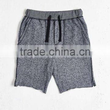 Pure Color Mens Cutoff Knit Board Shorts for Sale photo-3