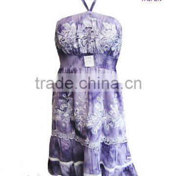 Fashion Casual Ladies Party Wear Dresses Breathable Summer Beach Women Dress