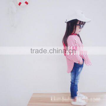 1-7 Years New 2017 Wholesale Autumn High Quality Full Sleeves Stripe Boys Girls Coats (pick Size Color) photo-2