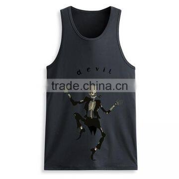 Bulk Printing Cheap Design Your Own Mens Bodybuilding Funny Sport Gym Tank Top photo-5