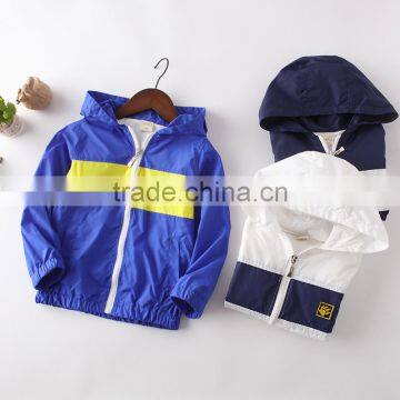S16138A Kids Toddler Boys Jacket Coat Spring Autumn Hooded Windbreaker photo-5