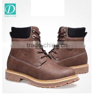 Winter Casual Bootsace Up Walking Flat Men Boots photo-2