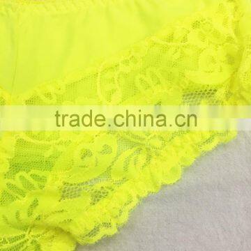 OEM Female Sexy Images Panti See Through Basic Lace Brief Direct Factory photo-4