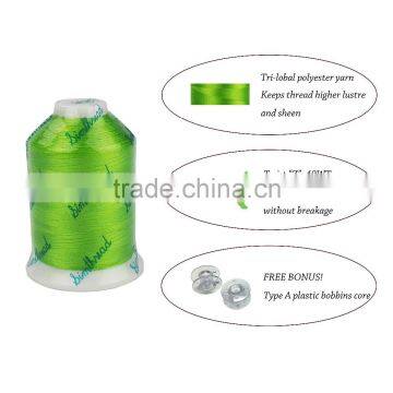 Simthread 112 Colors Polyester Embroidery Thread for Embroidery Yarn Machine photo-2