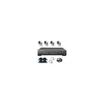 4CH H.264 DIY DVR Kits cctv system,CCTV DVR, Standalone DVR,SAV-DH7004D+SAV-CW201