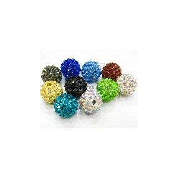 8MM Granos Cristalinos de Moda, Bola de Arcilla, Con Piedra Tipo A