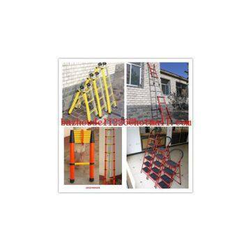 Single step extension FRP ladder,Easy handing fiberglass foldable ladder